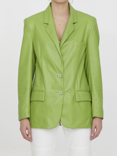 Lime Leather Jacket - Salvatore Santoro - Modalova