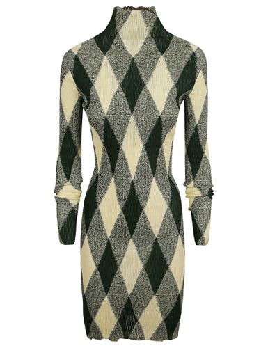 Burberry Check Mid-length Dress - Burberry - Modalova