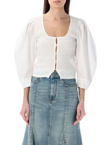 Ganni Smock Blouse - Ganni - Modalova