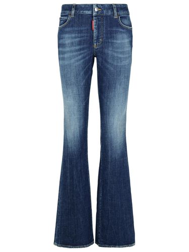 Dsquared2 flare Navy Denim Jeans - Dsquared2 - Modalova