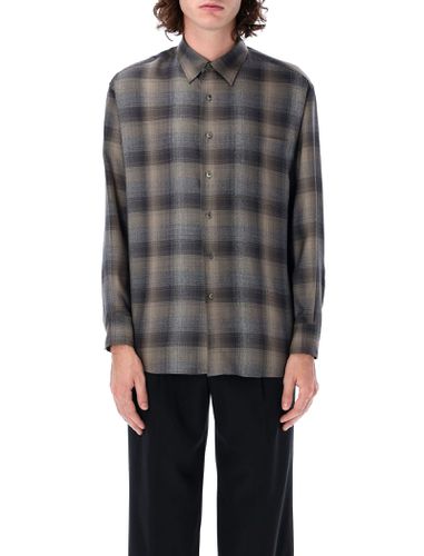 Super Light Wool Check Shirt - Auralee - Modalova