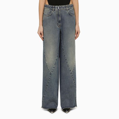 Givenchy Loose Blue Washed Jeans - Givenchy - Modalova