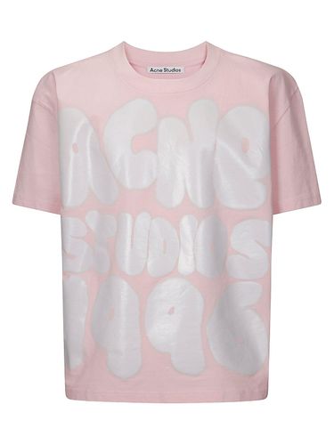 Sprayed Crewneck T-shirt - Acne Studios - Modalova