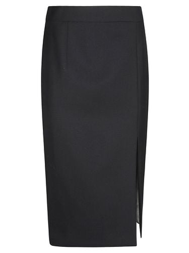 Moschino Side Zip Skirt - Moschino - Modalova