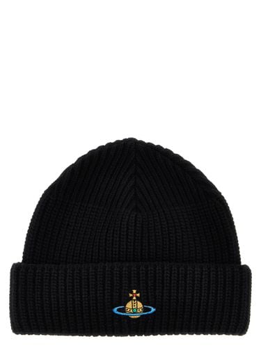 Vivienne Westwood Orb Logo Beanie - Vivienne Westwood - Modalova