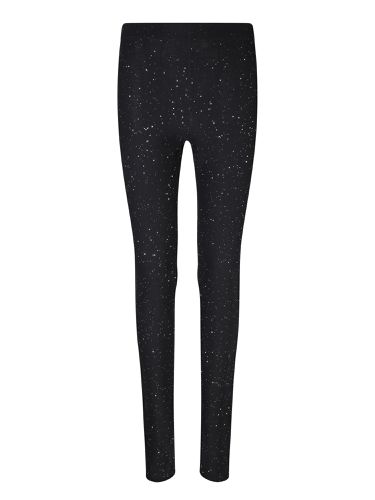 Wool Sequined Leggings In - Fabiana Filippi - Modalova