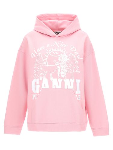 Ganni Animals Hoodie - Ganni - Modalova