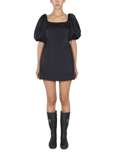 Mini Dress With Balloon Sleeves - Patou - Modalova