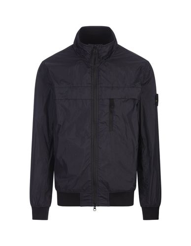 Garment Dyed Crinkle Reps R-ny Jacket In Navy - Stone Island - Modalova