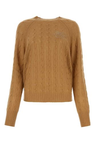 Etro Camel Cashmere Sweater - Etro - Modalova