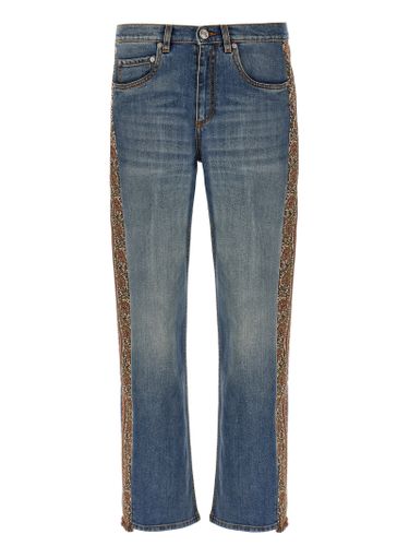 Etro Decorative Band Jeans - Etro - Modalova