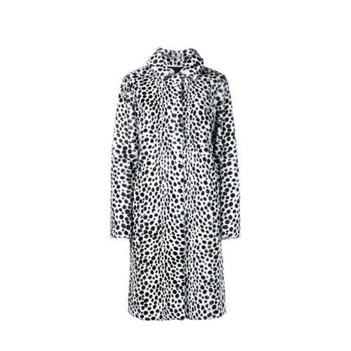 Givenchy Printed Goat Hair Coat - Givenchy - Modalova