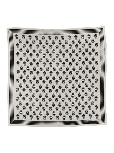 Alexander McQueen Biker Skull Scarf - Alexander McQueen - Modalova