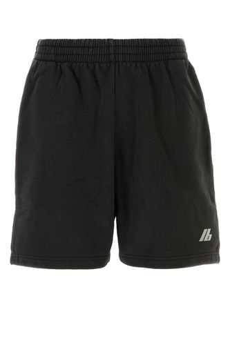 Charcoal Cotton Bermuda Shorts - Balenciaga - Modalova