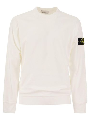 Logo Patch Crewneck Sweatshirt - Stone Island - Modalova