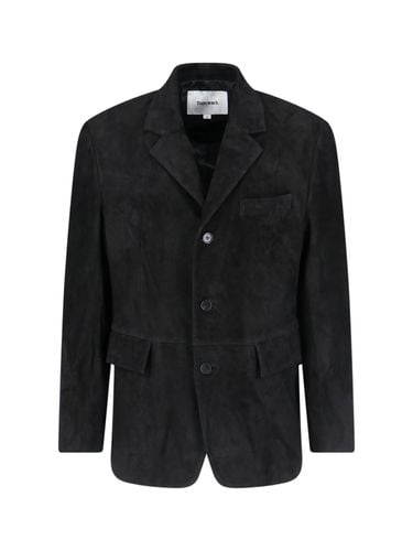 Single-breasted Suede Jacket - Tonywack - Modalova