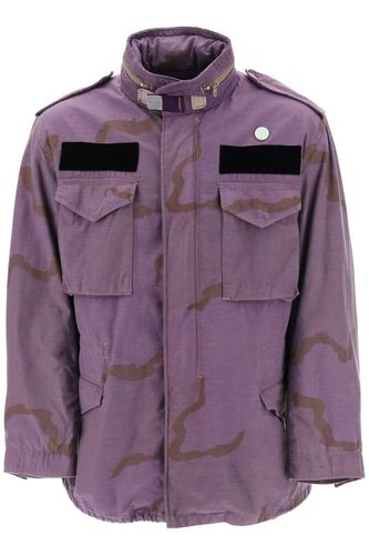 Field Jacket In Cotton With Camouflage Pattern - OAMC - Modalova