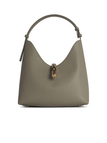 Furla hobo Goccia Grey Leather Bag - Furla - Modalova