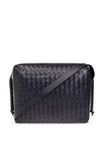 Intrecciato Zipped Shoulder Bag - Bottega Veneta - Modalova