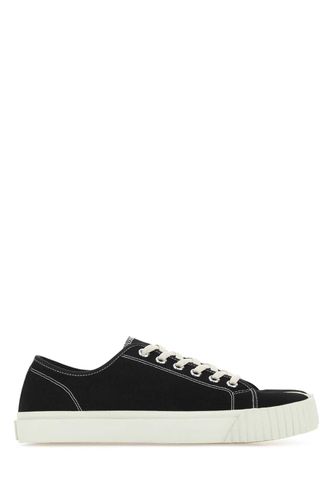 Black Canvas Tabi Sneakers - Maison Margiela - Modalova