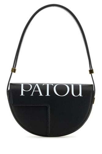 Black Leather Le Petit Shoulder Bag - Patou - Modalova