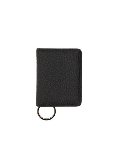 Bifold Wallet With Key Ring - Maison Margiela - Modalova