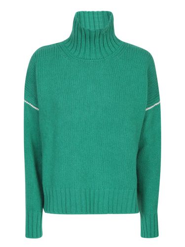 Cozy Turtleneck Knitted Jumper - Woolrich - Modalova