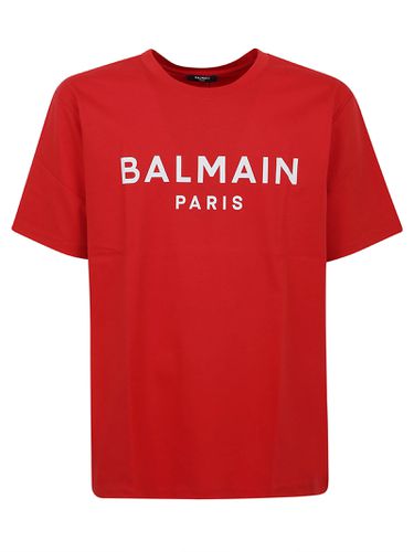 Balmain Printed T-shirt - Balmain - Modalova