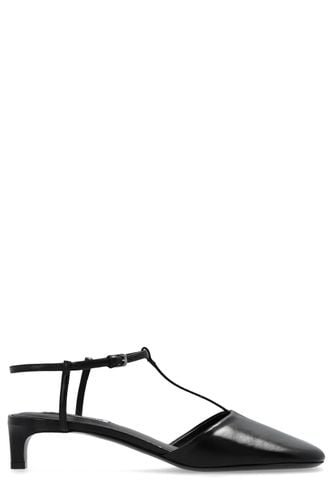 Jil Sander T-bar Square Toe Pumps - Jil Sander - Modalova