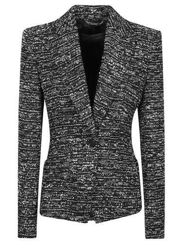 Boucle Single-breasted Blazer - Alberta Ferretti - Modalova