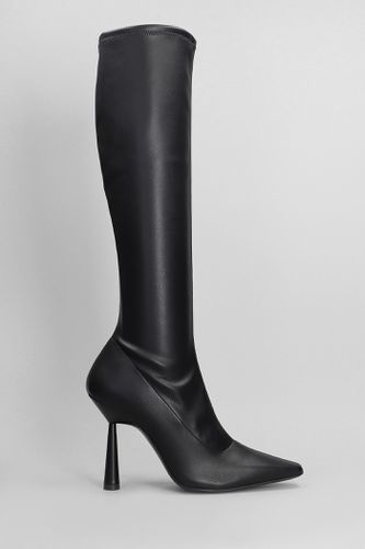 Ros 8 High Heels Boots In Leather - GIA BORGHINI - Modalova