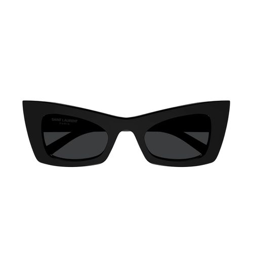 Sl 702 Linea Classic 001 Black Sunglasses - Saint Laurent Eyewear - Modalova