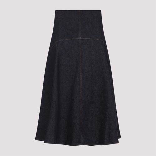Triangle De-nimes Midi Skirt - Jacquemus - Modalova