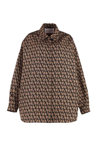 Valentino Silk Overshirt - Valentino - Modalova