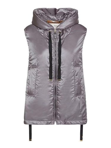 Zip-up Drawstring Gilet - Max Mara The Cube - Modalova