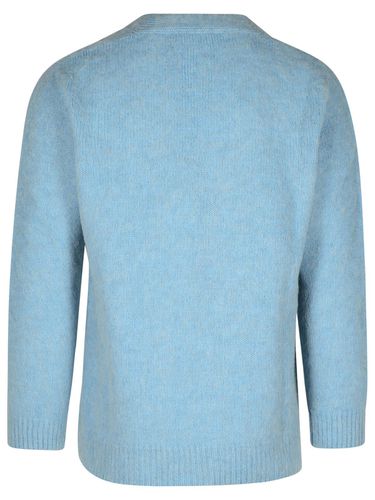 Light Blue Wool Blend Cardigan - Autry - Modalova