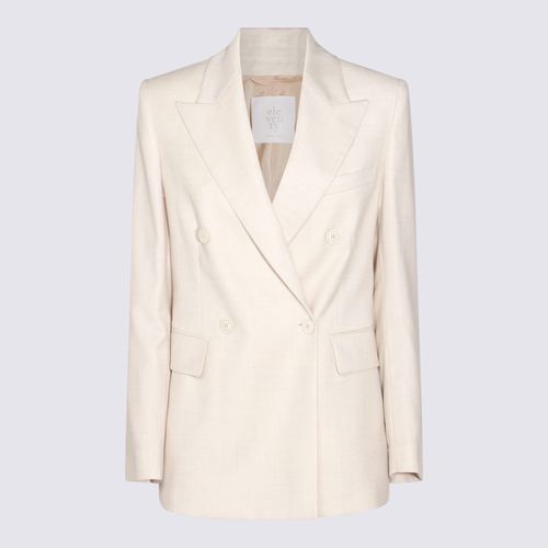 Eleventy White Wool Blazer - Eleventy - Modalova