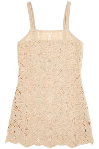 Crochet Fall Mini Dress - By Malene Birger - Modalova