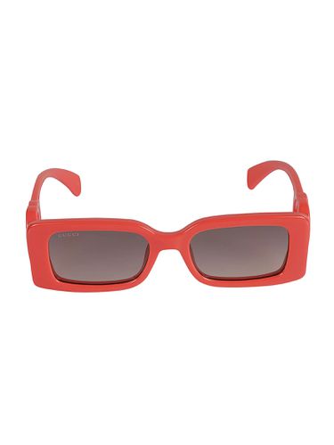 Rectangle Logo Sunglasses - Gucci Eyewear - Modalova