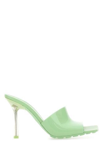 Pastel Green Pvc Stretch Mules - Bottega Veneta - Modalova