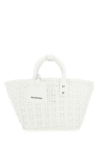 White Synthetic Leather Bistro Xs Handbag - Balenciaga - Modalova