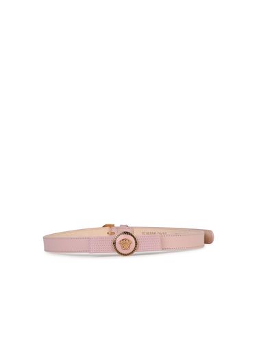 Gianni Ribbon Leather Belt - Versace - Modalova