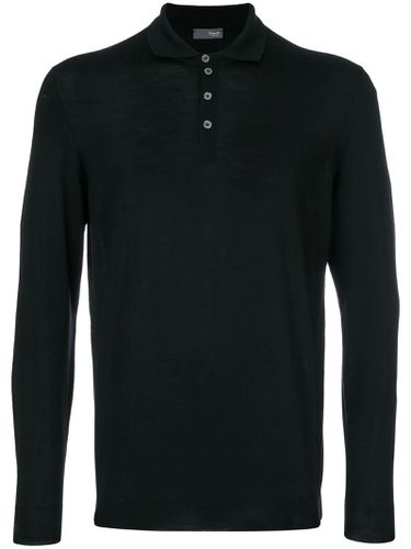 Merino Plain Polo Shirt - Drumohr - Modalova