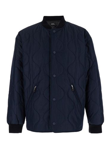 A. P.C. Quilted Bomber Jacket - A.P.C. - Modalova