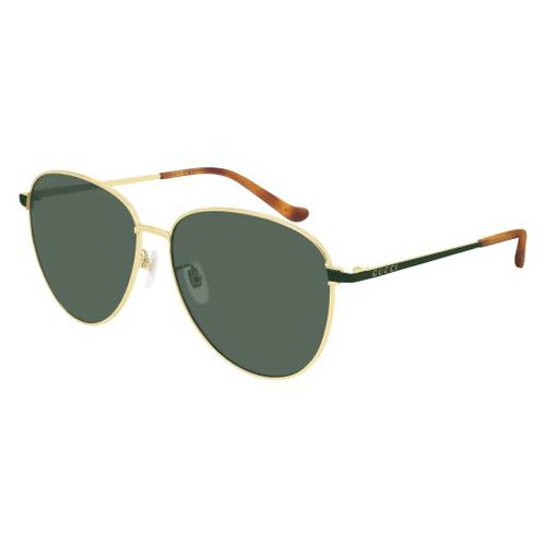 Gg0573sk003 Gold Green Green - Gucci Eyewear - Modalova