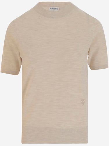 Burberry Wool Knit T-shirt - Burberry - Modalova