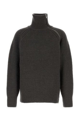 Dark Wool Sweater - Dries Van Noten - Modalova