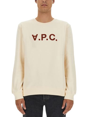 A. P.C. Sweatshirt With Logo - A.P.C. - Modalova