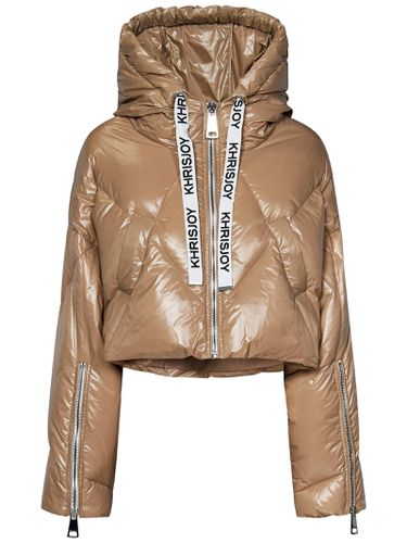 Khris Crop Shiny Down Jacket - Khrisjoy - Modalova