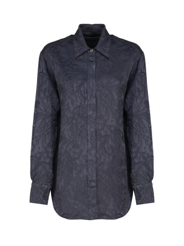 Viscose Shirt With All-over Embroidery - Golden Goose - Modalova